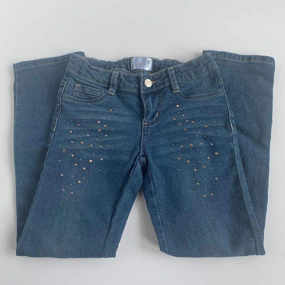 Jeans Copper colored accents & adjustable waist